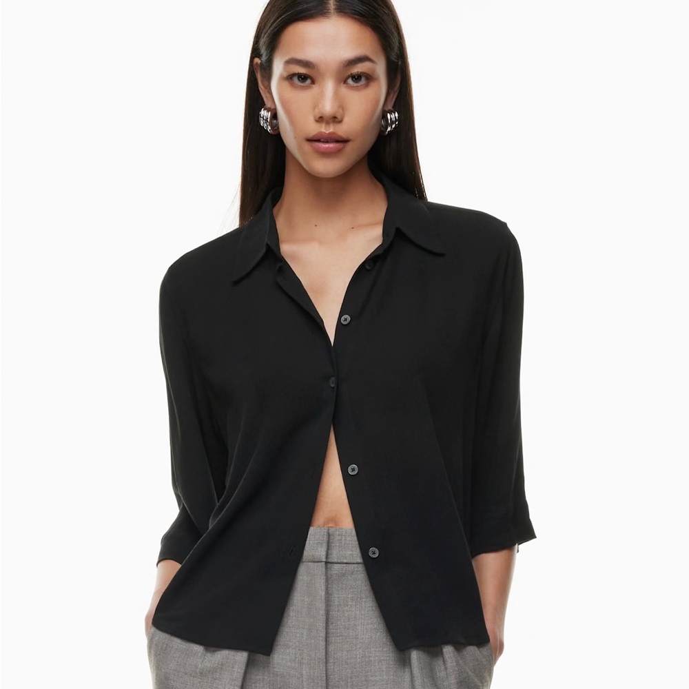 Babaton Carrington Shirt in black